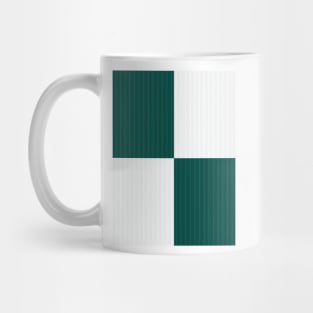 Liverpool 1995/96 Green White Quartered Away Mug